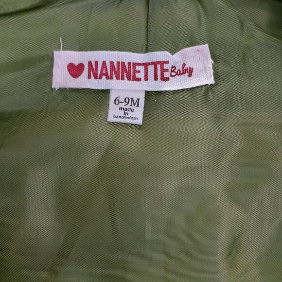 Nannette Baby 3 pc. Puffer Jacket LS Shirt Jeggings Outfit Size 6-9 month NWT - Picture 7 of 7